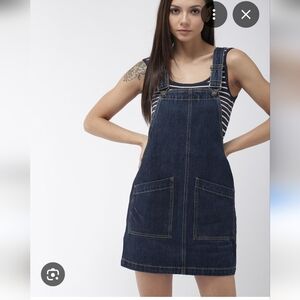Jean Overall Dress